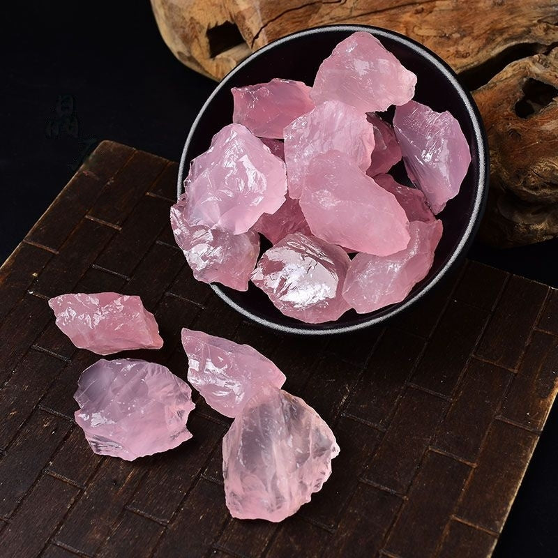 Natural Rose Quartz Ore-Eternal Brazilian Gemstone Collection