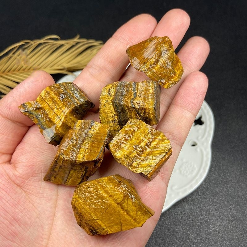 Natural Tiger Eye Ore-Eternal Brazilian Gemstone Collection
