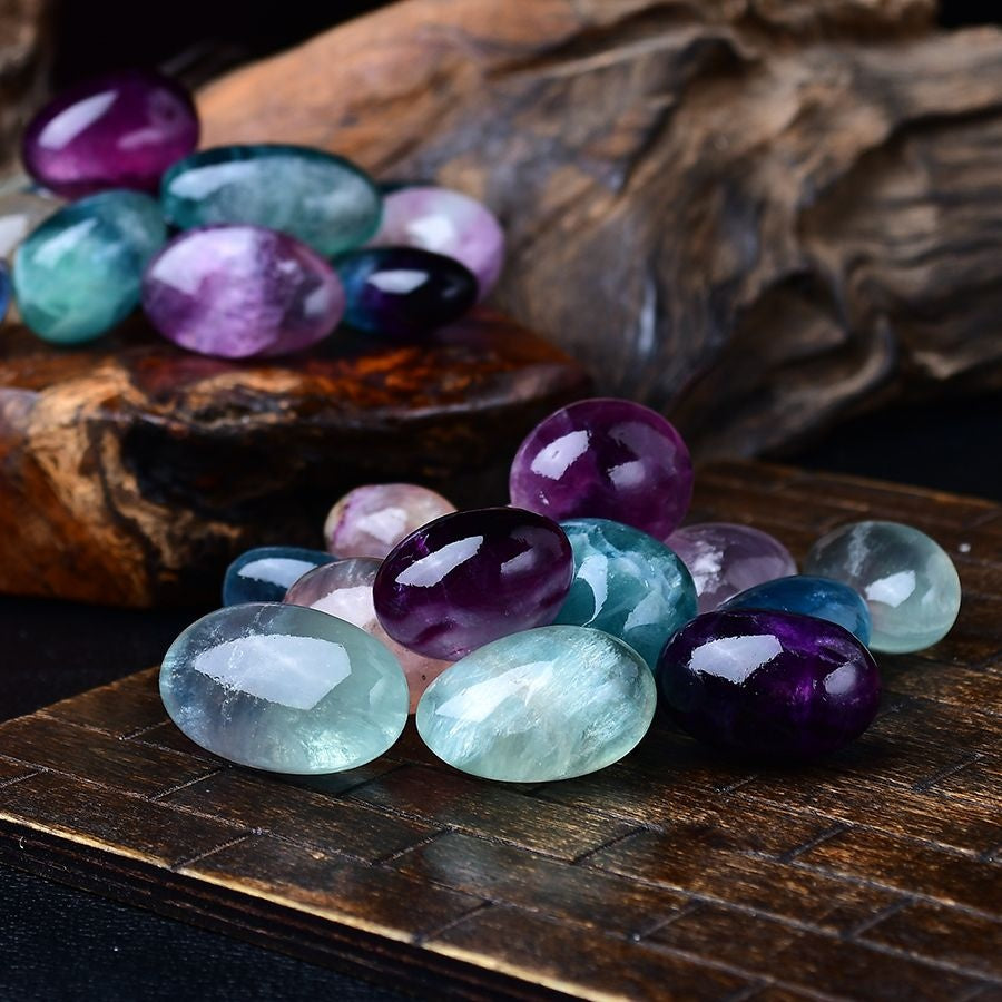 Natural Polished Large GrainRainbow Fluorite -Eternal Brazilian Gemstone Collection
