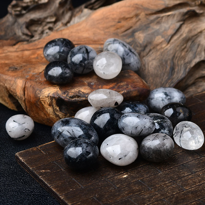 Natural Polished Grain Black Wurtzite-Eternal Brazilian Gemstone Collection