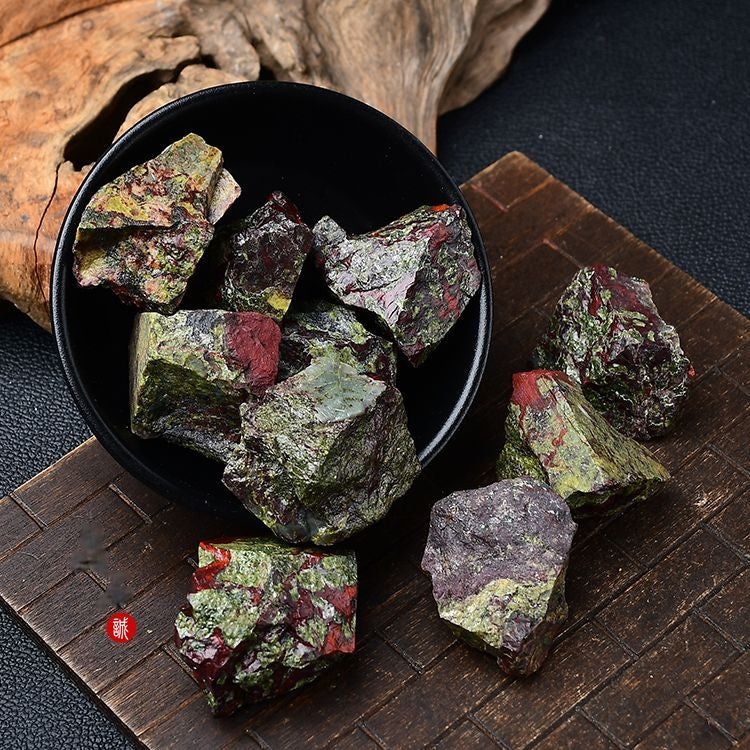 Natural Bloodstone Ore-Eternal Brazilian Gemstone Collection