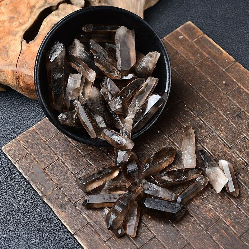 Smoky Quartz Pillar Collection-Eternal Brazilian Gemstone Collection