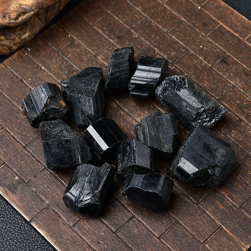 Natural Black Tourmaline Ore-Eternal Brazilian Gemstone Collection