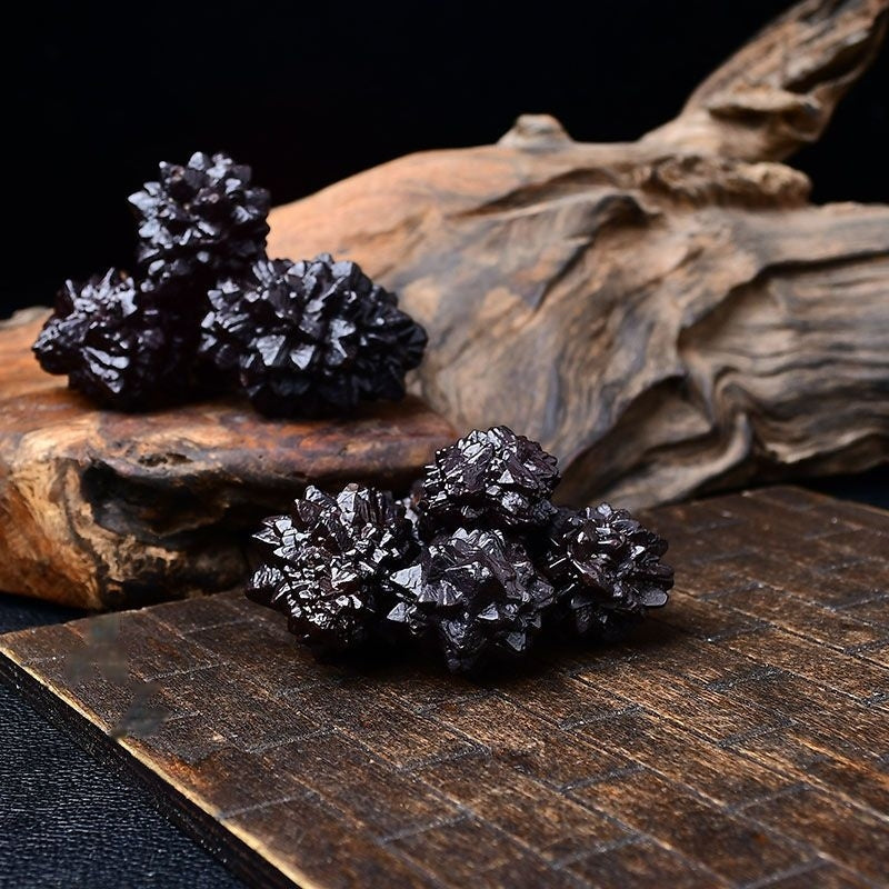 Natural Egyptian Black Diamond Prophecy Stone Ore-Eternal Brazilian Gemstone Collection