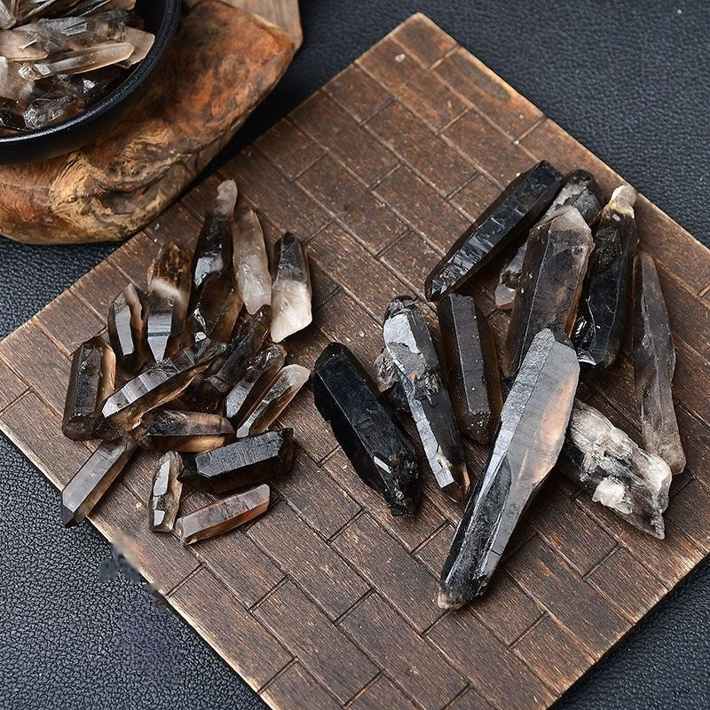 Smoky Quartz Pillar Collection-Eternal Brazilian Gemstone Collection