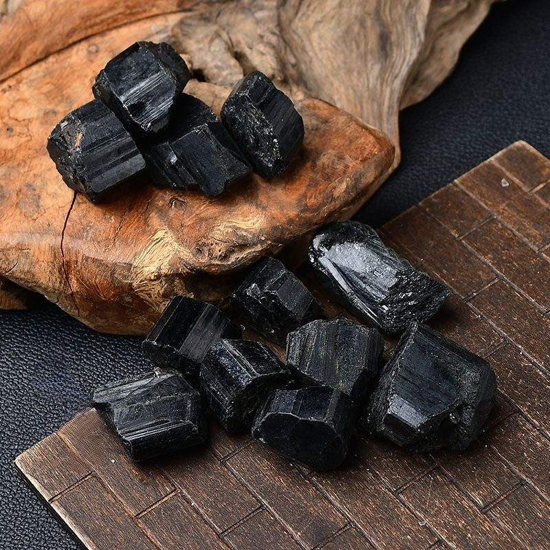 Natural Black Tourmaline Ore-Eternal Brazilian Gemstone Collection