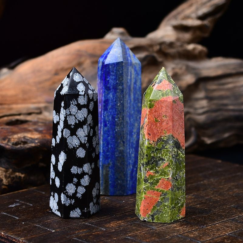 Energy Purification Crystal Pillar Collection(Unknown is a Surprise)-Eternal Brazilian Gemstone Collection