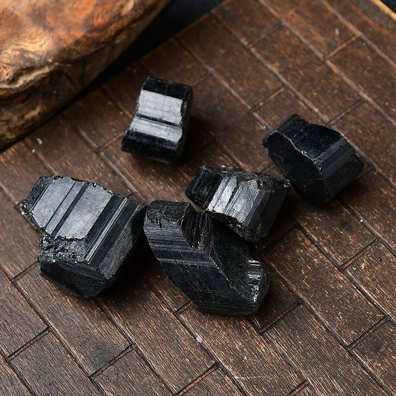 Natural Black Tourmaline Ore-Eternal Brazilian Gemstone Collection
