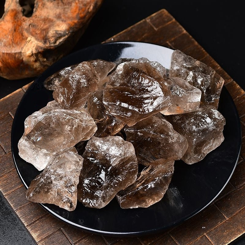 Natural Tea Crystal Raw Stone-Eternal Brazilian Gemstone Collection