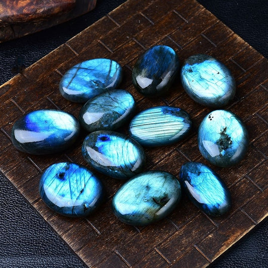 Natural Polished Grain labradorite Tumble Stone-Eternal Brazilian Gemstone Collection