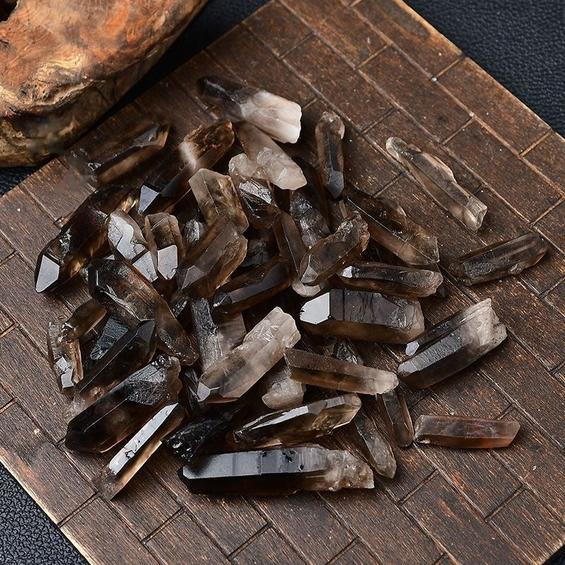Smoky Quartz Pillar Collection-Eternal Brazilian Gemstone Collection