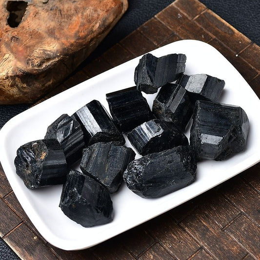 Natural Black Tourmaline Ore-Eternal Brazilian Gemstone Collection