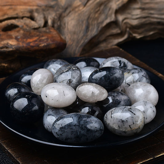 Natural Polished Grain Black Wurtzite-Eternal Brazilian Gemstone Collection