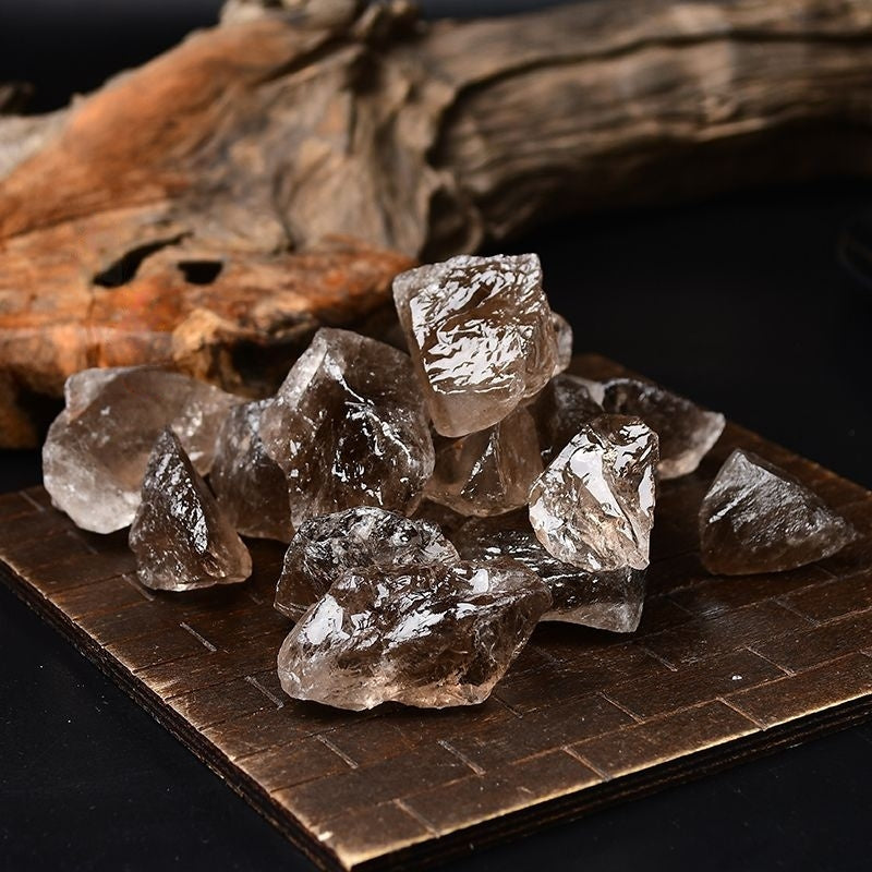 Natural Tea Crystal Raw Stone-Eternal Brazilian Gemstone Collection