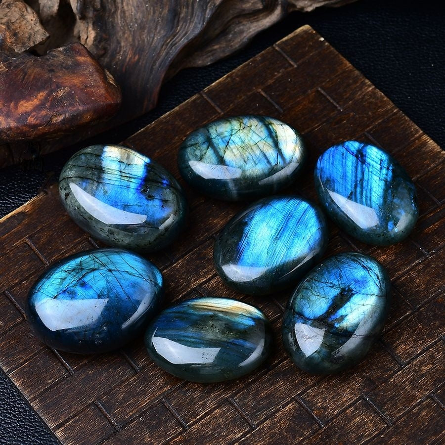 Natural Polished Grain labradorite Tumble Stone-Eternal Brazilian Gemstone Collection