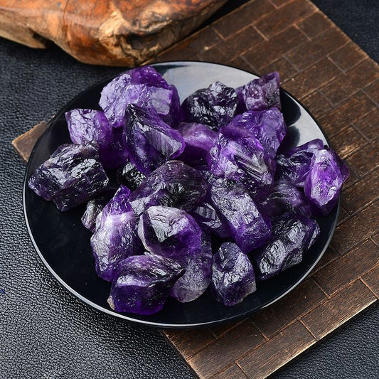 Natural Dark Amethyst Ore-Eternal Brazilian Gemstone Collection