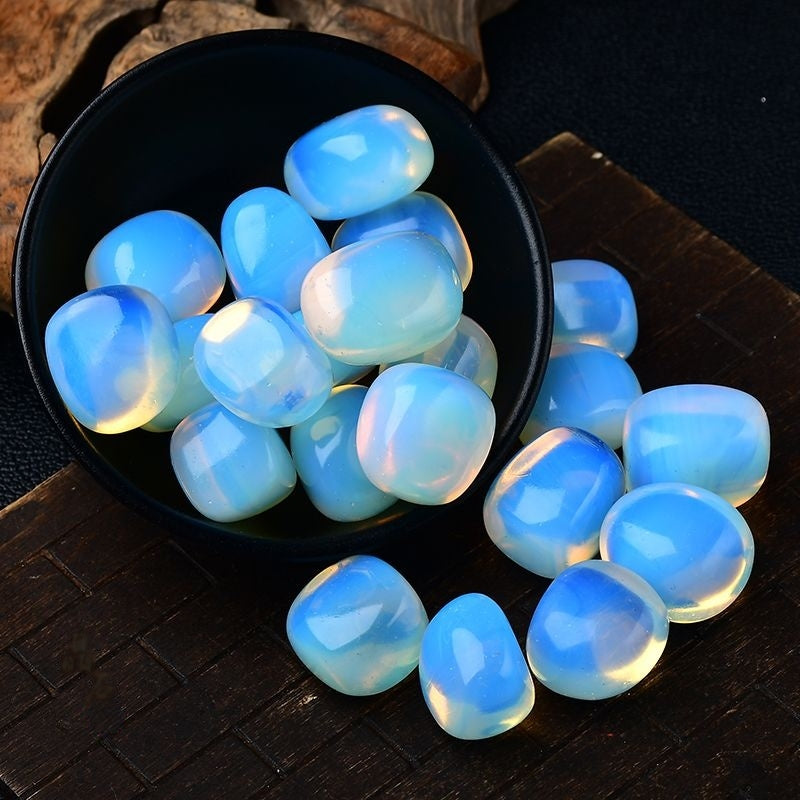 Natural Polished Large Grain Opal  -Eternal Brazilian Gemstone Collection