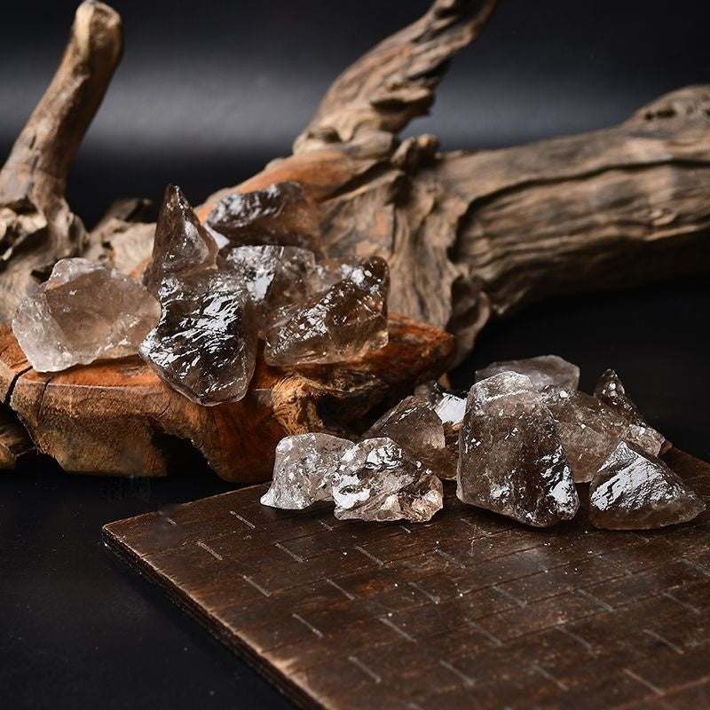 Natural Tea Crystal Raw Stone-Eternal Brazilian Gemstone Collection