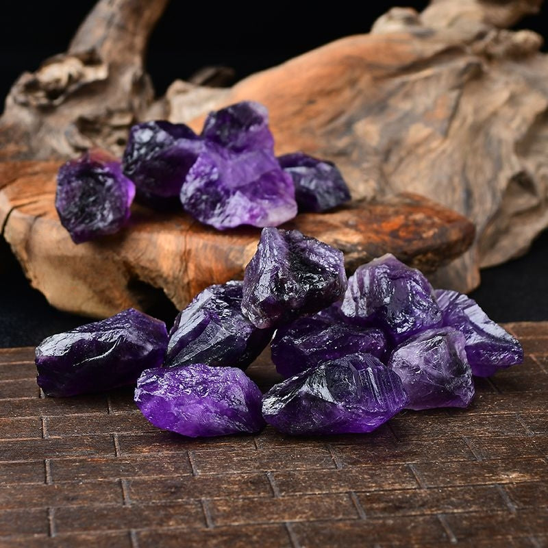 Natural Dark Amethyst Ore-Eternal Brazilian Gemstone Collection