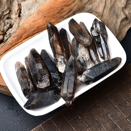 Smoky Quartz Pillar Collection-Eternal Brazilian Gemstone Collection