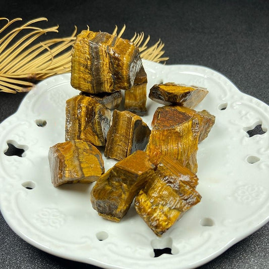 Natural Tiger Eye Ore-Eternal Brazilian Gemstone Collection