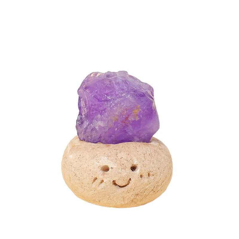Natural Dreamy Amethyst Dwarf Ornament-Eternal Brazilian Gemstone Collection