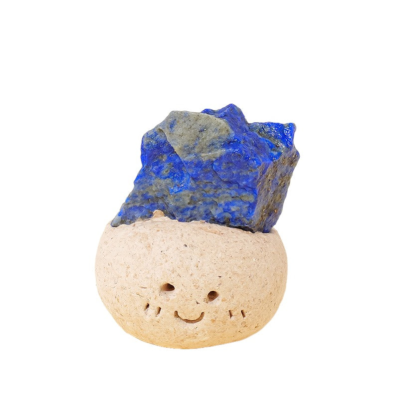 Natural Lapis Lazuli Dumb Dwarf Ornament-Eternal Brazilian Gemstone Collection