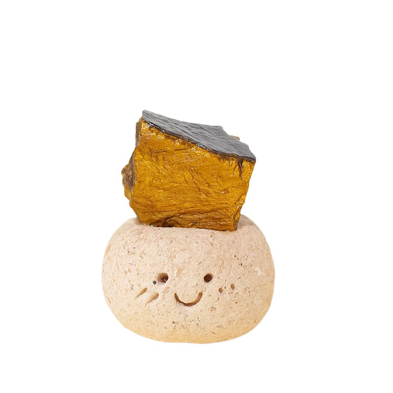 Natural Tiger Eye Dumb Dwarf Ornament -Eternal Brazilian Gemstone Collection